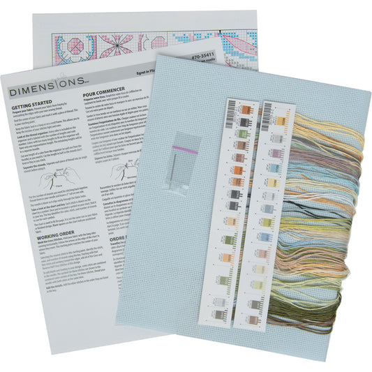 Dimensions Egret in Flight Counted Cross Stitch Kit, 14" x 9"