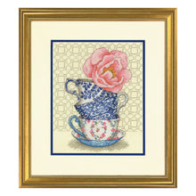 Dimensions Rose Tea Counted Cross Stitch Kit, 8" x 10"