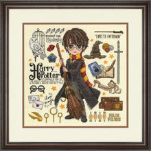 Harry Potter Magical Design Counted Cross Stitch Kit from Dimensions, 11" x 11"