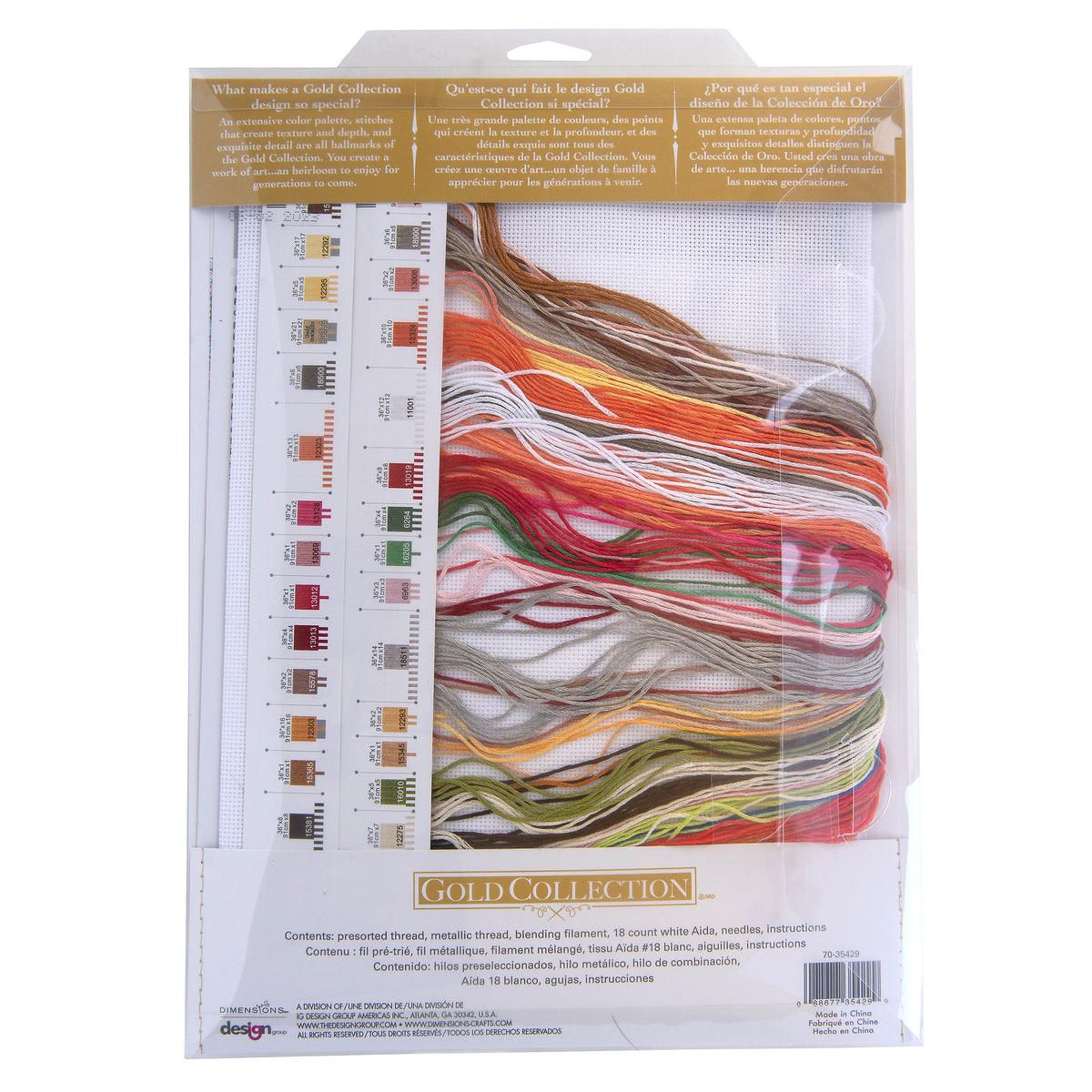 Dimensions Gold Collection Dancing Fall Fairy Counted Cross Stitch Kit, 10" x 17"