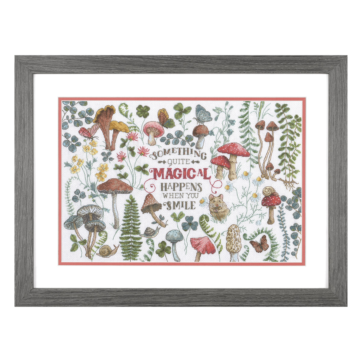 Dimensions Gold Collection Woodland Magic Counted Cross Stitch Kit, 16" x 11"