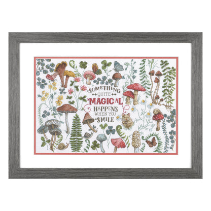 Dimensions Gold Collection Woodland Magic Counted Cross Stitch Kit, 16" x 11"