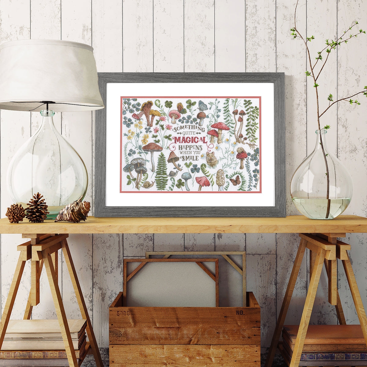 Dimensions Gold Collection Woodland Magic Counted Cross Stitch Kit, 16" x 11"