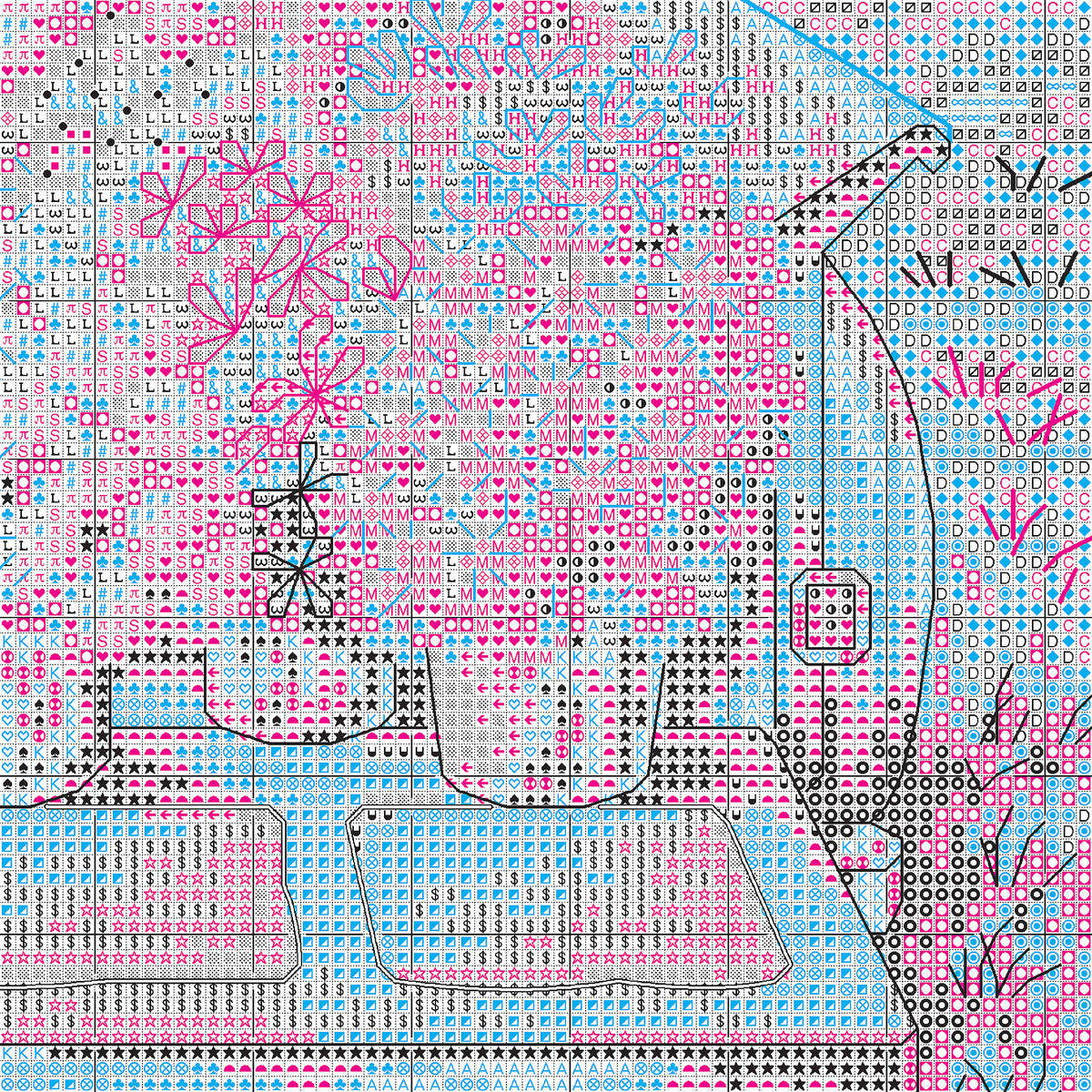 Dimensions Flowers for Sale Counted Cross Stitch Kit, 9" x 12"