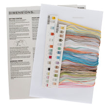 Dimensions Beach Huts Counted Cross Stitch Kit, 18" x 7"