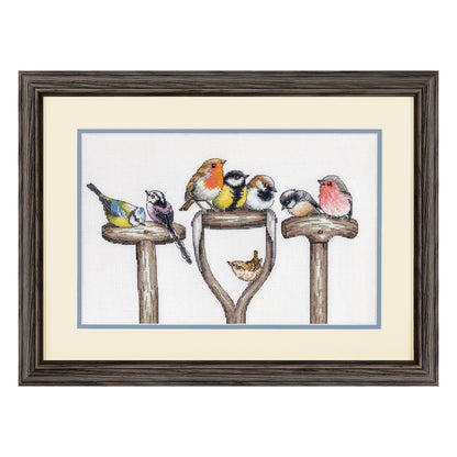 Dimensions Forks & Feathers Counted Cross Stitch Kit, 14" x 9"