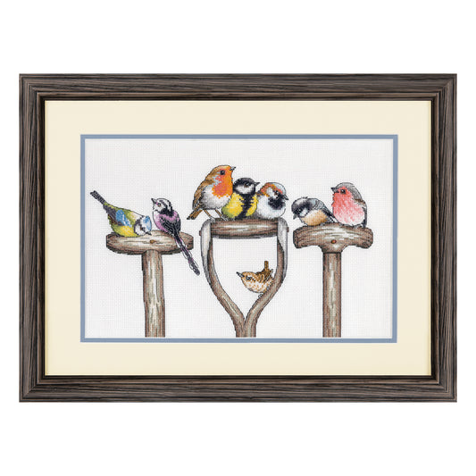 Dimensions Forks & Feathers Counted Cross Stitch Kit, 14" x 9"