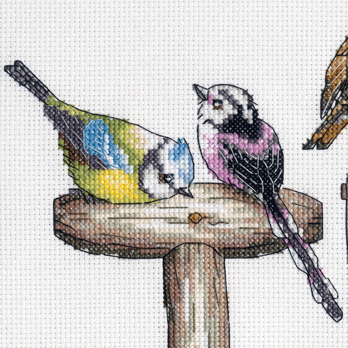 Dimensions Forks & Feathers Counted Cross Stitch Kit, 14" x 9"