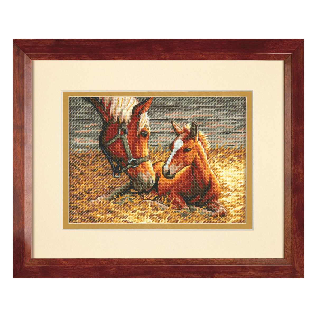 Dimensions Gold Collection Petite Good Morning Counted Cross Stitch Kit, 7" x 5"