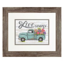 Dimensions Flower Truck Counted Cross Stitch Kit, 7" x 5"