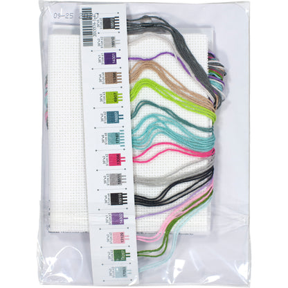 Dimensions Flower Truck Counted Cross Stitch Kit, 7" x 5"