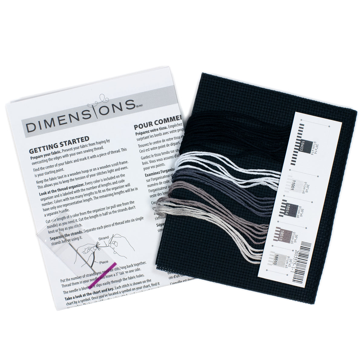 Dimensions Black Moon Cat Counted Cross Stitch Kit, 5" x 7"