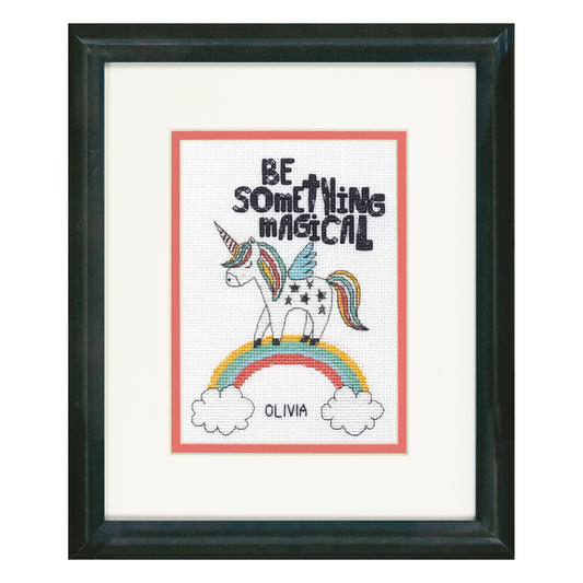 Dimensions Be Something Magical Counted Cross Stitch Kit, 5" x 7"