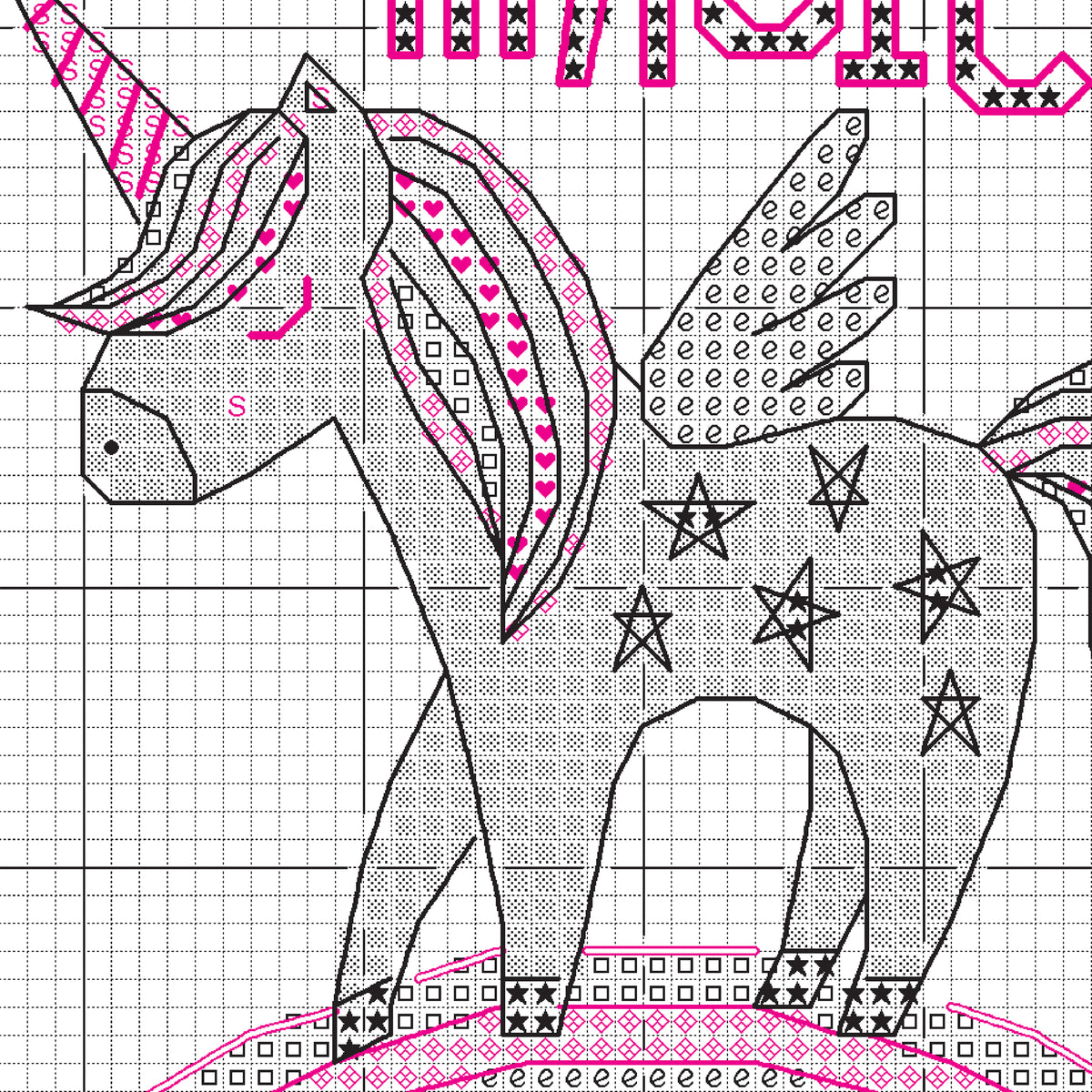 Dimensions Be Something Magical Counted Cross Stitch Kit, 5" x 7"