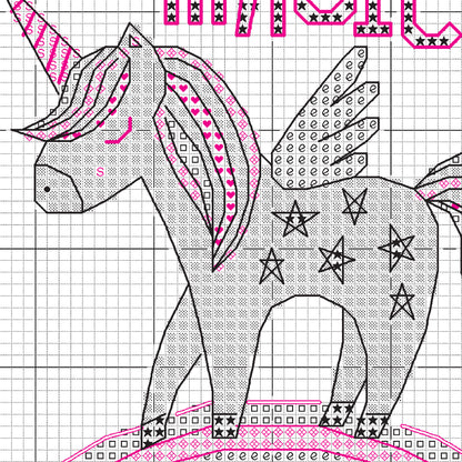 Dimensions Be Something Magical Counted Cross Stitch Kit, 5" x 7"