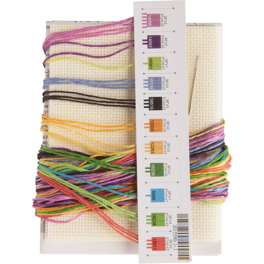 Dimensions Take Your Time Counted Cross Stitch Kit, 5" x 7"