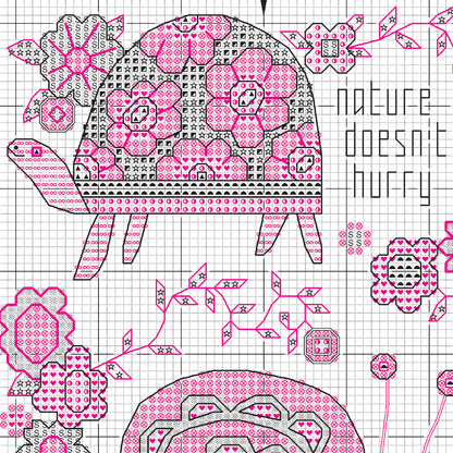 Dimensions Take Your Time Counted Cross Stitch Kit, 5" x 7"