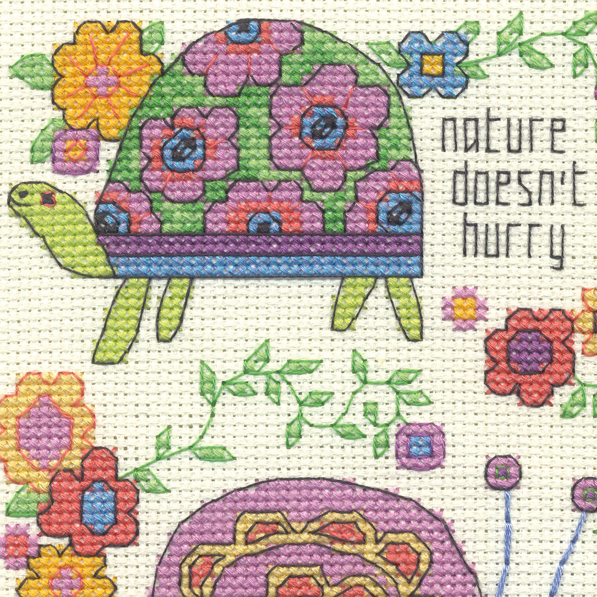 Dimensions Take Your Time Counted Cross Stitch Kit, 5" x 7"