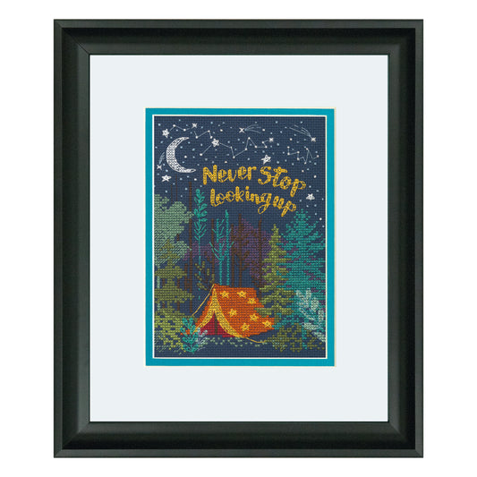 Dimensions Camping Adventure Counted Cross Stitch Kit, 5" x 7"