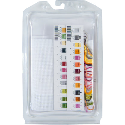 Dimensions Gold Collection Petite Yellow House Counted Cross Stitch Kit, 6" x 6"
