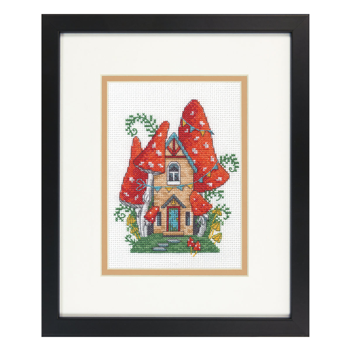 Dimensions Forest House Counted Cross Stitch Kit, 5" x 7"