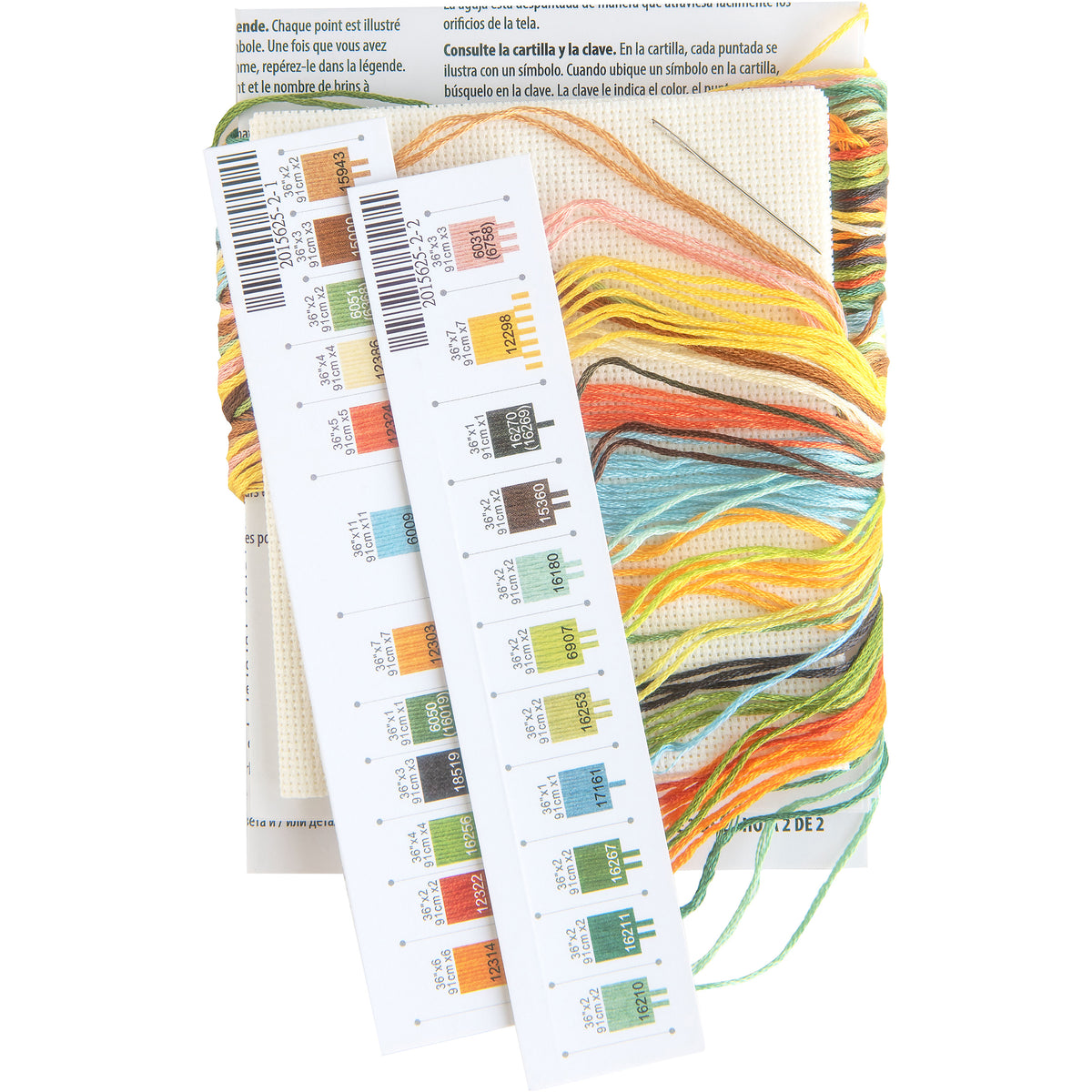 Dimensions Gold Collection Petite Sunflower Garden Counted Cross Stitch Kit, 6" x 6"