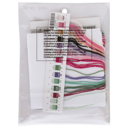 Dimensions Teacup House Counted Cross Stitch Kit, 6" x 6"