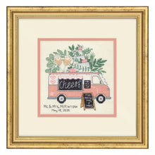 Dimensions Wedding Cheers Counted Cross Stitch Kit, 6" x 6"