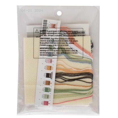 Dimensions Wedding Cheers Counted Cross Stitch Kit, 6" x 6"