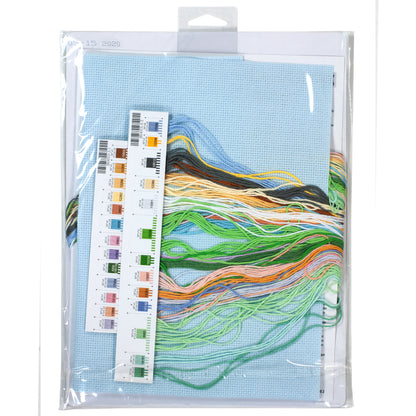 Dimensions Little Pond Birth Record Counted Cross Stitch Kit, 12" x 9"
