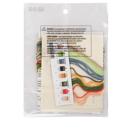 Dimensions Hedgehog Embroidery Kit, 7" x 5"