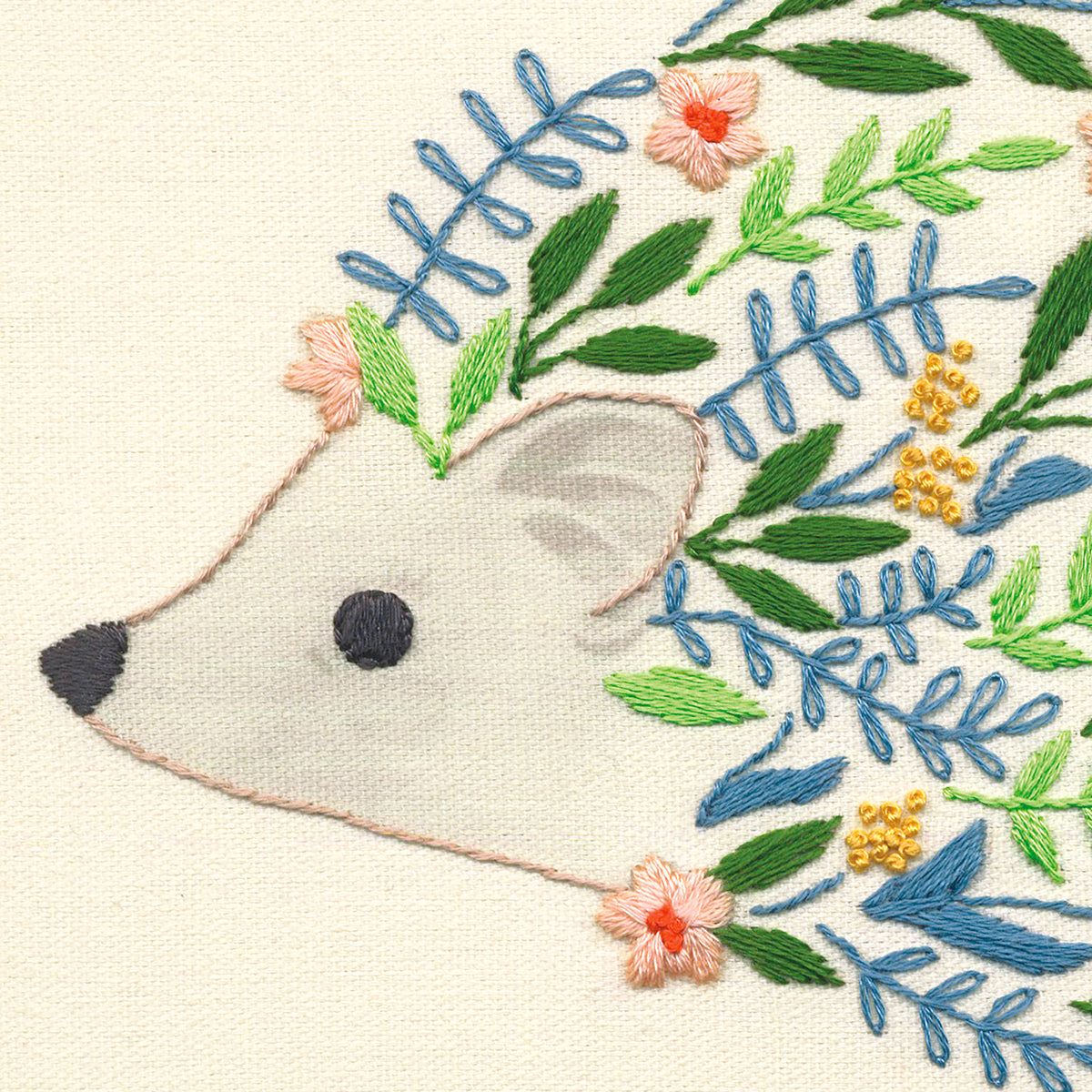 Dimensions Hedgehog Embroidery Kit, 7" x 5"