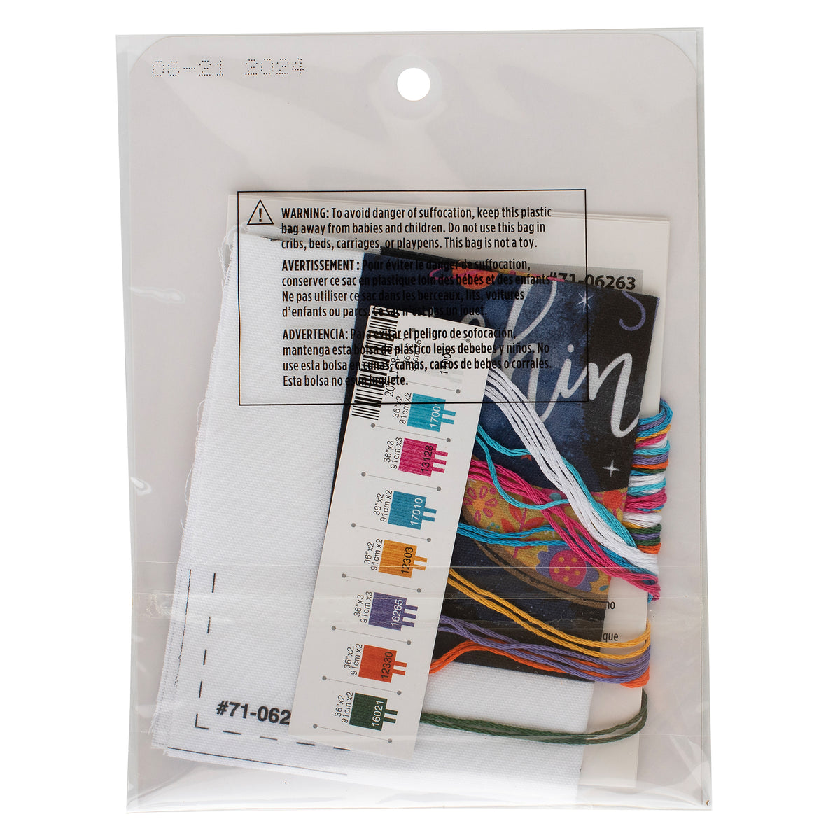 Dimensions Stars Shine Embroidery Kit, 5" x 7"