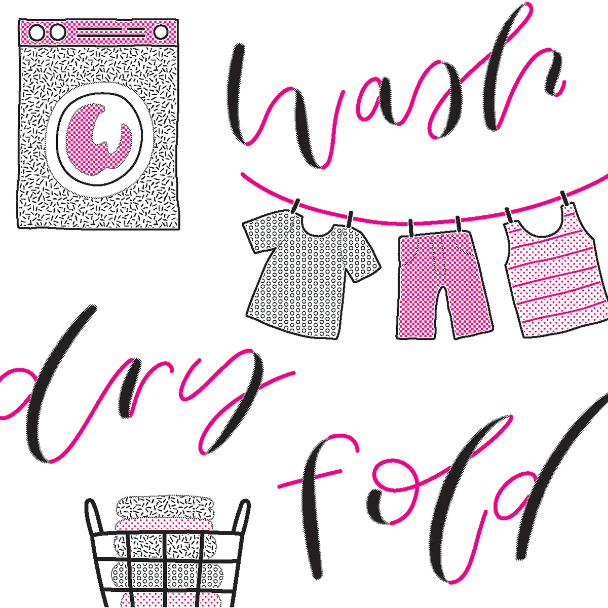 Dimensions Wash Dry Fold Embroidery Kit, 5" x 7"