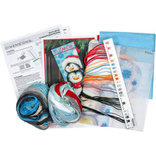 Dimensions Hugging Penguins Stocking Needlepoint Kit, 16" long