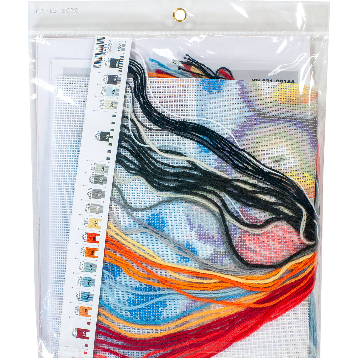 Dimensions Hugging Penguins Stocking Needlepoint Kit, 16" long