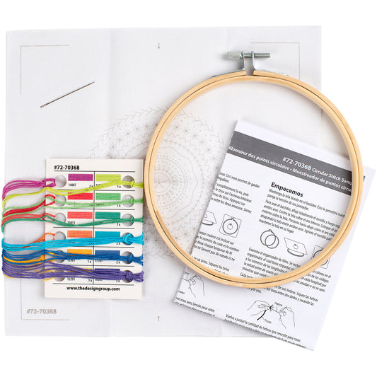 Dimensions Circular Sampler Embroidery Kit, 6" diameter