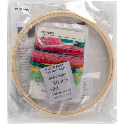 Dimensions Butterfly Embroidery Kit, 6" diameter
