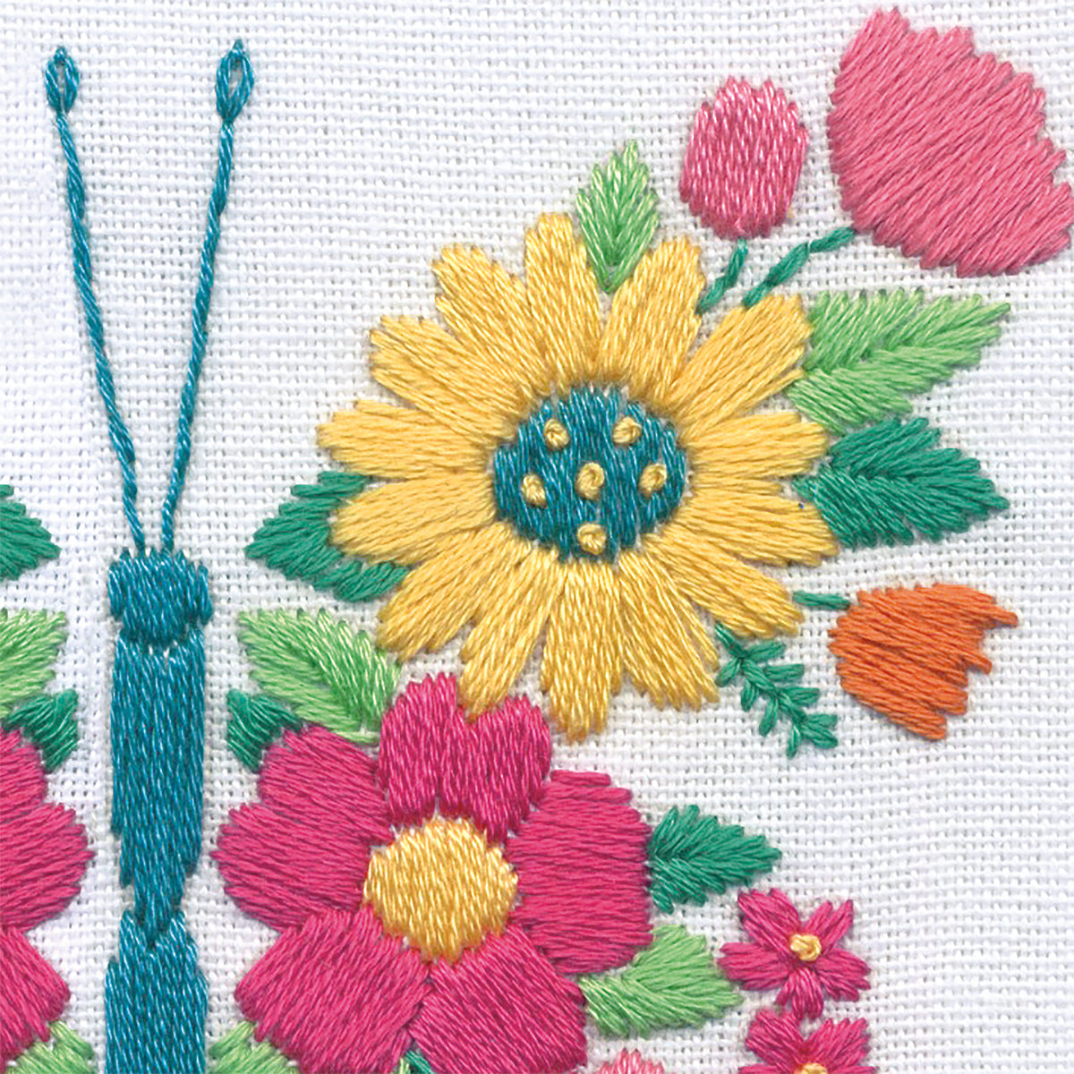 Dimensions Butterfly Embroidery Kit, 6" diameter
