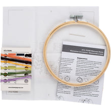 Dimensions Welcome Home Embroidery Kit, 6" diameter