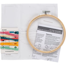 Dimensions Sunset Waves Embroidery Kit, 6" diameter