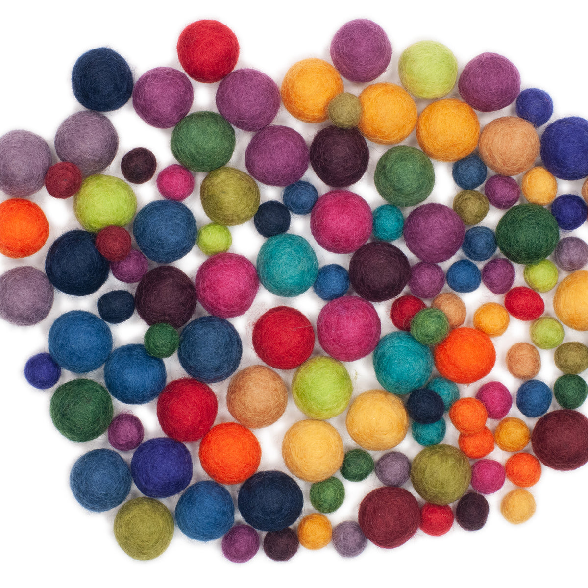 Dimensions Value Pack Wool Ball Assortment, 115 pieces