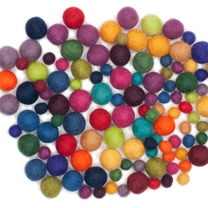 Dimensions Value Pack Wool Ball Assortment, 115 pieces