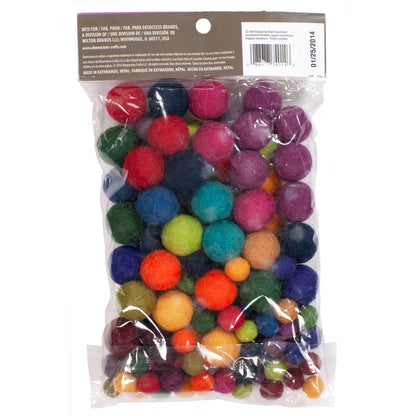 Dimensions Value Pack Wool Ball Assortment, 115 pieces
