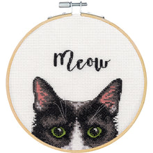 Dimensions Meow Counted Cross Stitch Kit, 6" diameter