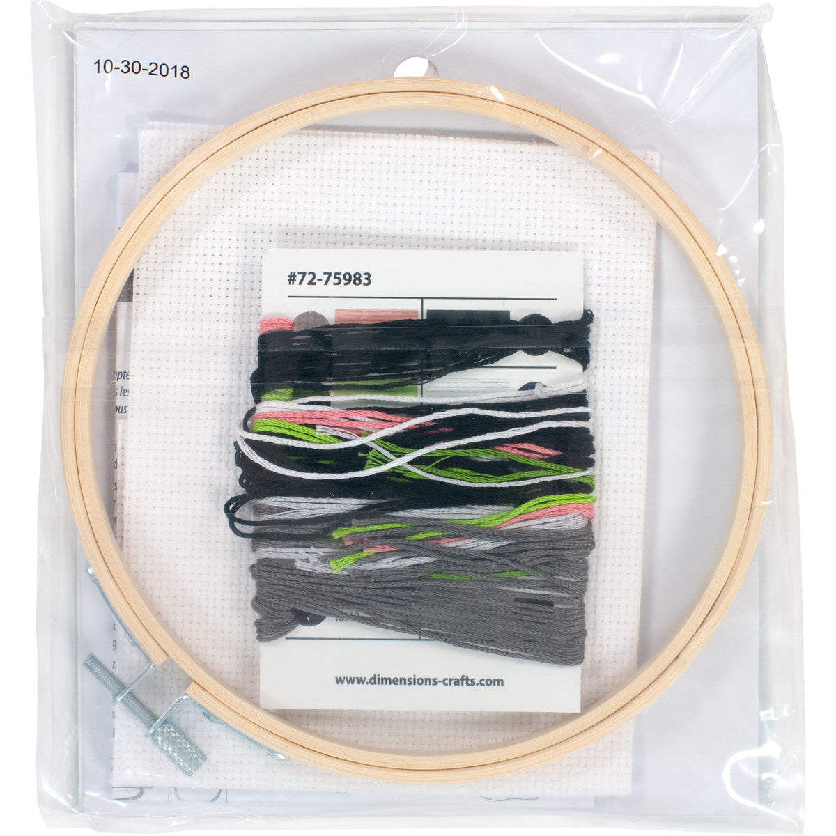 Dimensions Meow Counted Cross Stitch Kit, 6" diameter