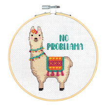 Dimensions No Probllama Counted Cross Stitch Kit, 6" diameter
