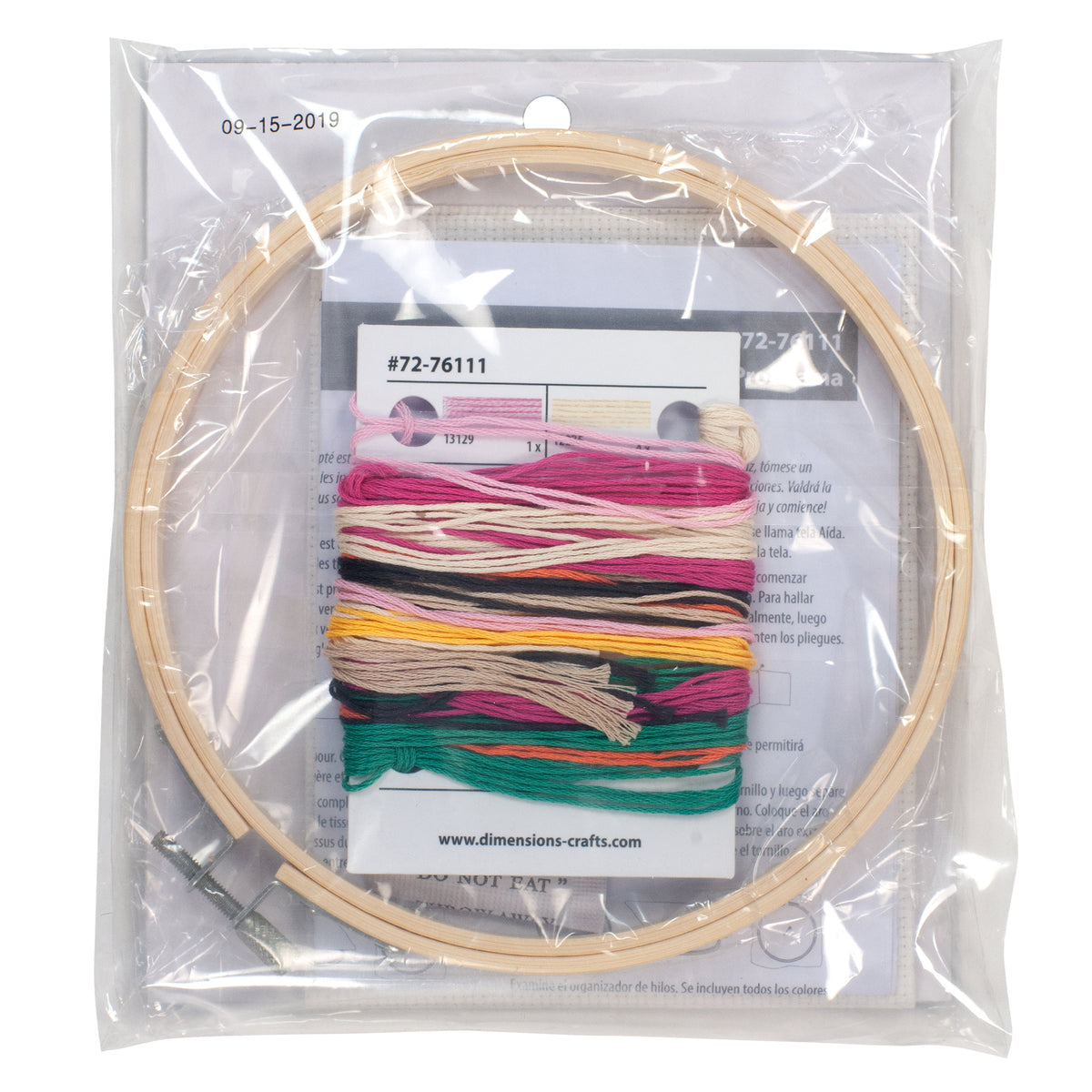 Dimensions No Probllama Counted Cross Stitch Kit, 6" diameter