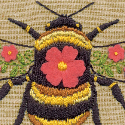 Dimensions Bee Kind Embroidery Kit, 6" diameter