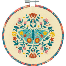 Dimensions Moth Embroidery Kit, 6" diameter